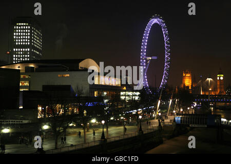 Londres de nuit Banque D'Images