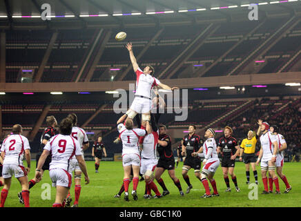 Rugby Union - Magners League - Edinburgh Rugby v Ulster Rugby Murrayfield - Banque D'Images