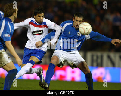 Football - Coupe écossaise Homecoming - 4e tour - St Johnstone v Rangers - McDiarmid Park Banque D'Images