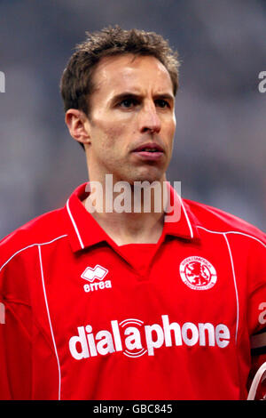 Soccer - Carling Cup - finale - Middlesbrough / Bolton Wanderers. Gareth Southgate, capitaine de Middlesbrough Banque D'Images