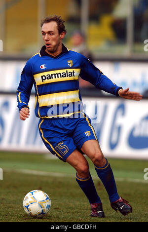 Football - série italienne A - Parme / Bologne. Marco Donadel, Parme Banque D'Images