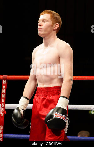 Boxe - La lutte Titre Lightwight - John Murray v Lee McAllister - Robin Park Centre Banque D'Images