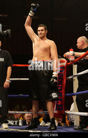 Boxe - La lutte Titre Lightwight - John Murray v Lee McAllister - Robin Park Centre Banque D'Images