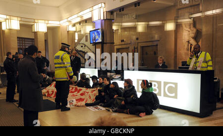 Conflit à Gaza Banque D'Images