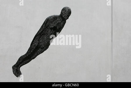 Antony Gormley sculpture sur l'affichage Manchester City Art Gallery Banque D'Images