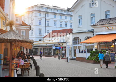 Sommer, Urlaub, Nordsee, Ostrfriesland, Ortsmitte, Nordseeinsel, Norderney, Allemagne Banque D'Images