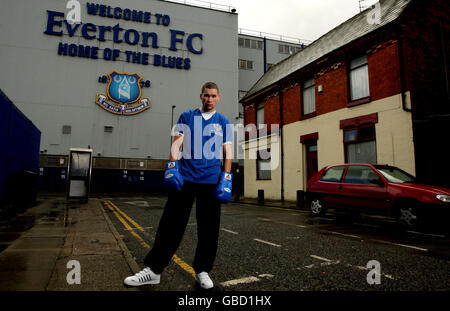 Boxe - Tony Bellew Photocall - Goodison Park Banque D'Images