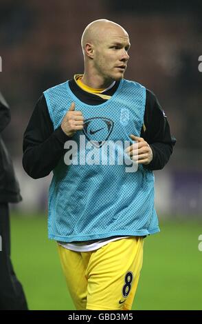 Football - Barclays Premier League - Sunderland / Fulham - Stade de lumière. Andrew Johnson, Fulham Banque D'Images