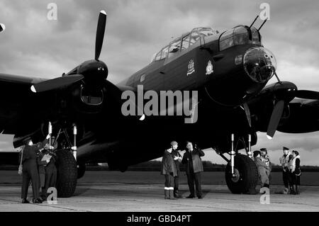 Avro Lancaster, NX611, juste Jane, à East Kirkby Lincolnshire Banque D'Images