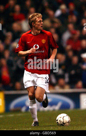 Football - Ligue des champions de l'UEFA - deuxième tour - deuxième étape - Manchester United / FC Porto.Darren Fletcher, Manchester United Banque D'Images