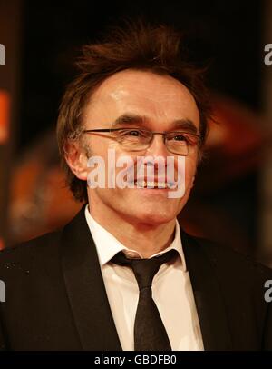 Danny Boyle arrive pour les British Academy film Awards 2009 à l'Opéra Royal de Covent Garden, dans le centre de Londres. Banque D'Images