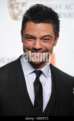 Dominic Cooper au British Academy film Awards 2009 à l'Opéra royal de Covent Garden, dans le centre de Londres. Banque D'Images