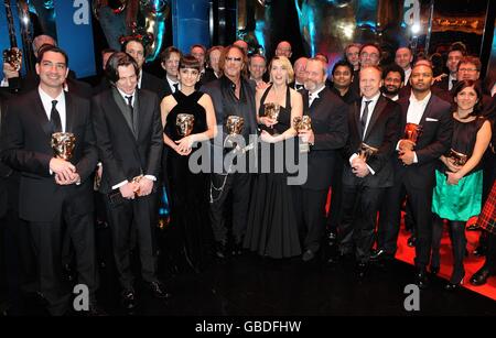 BAFTA Awards 2009 - Salle de presse - Londres Banque D'Images