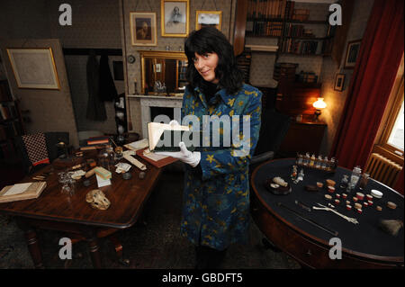 Exposition Charles Darwin Banque D'Images