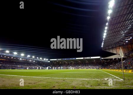 Football - FA Barclaycard Premiership - Leeds United / Manchester City.Vue générale sur Elland Road, domicile de Leeds United Banque D'Images