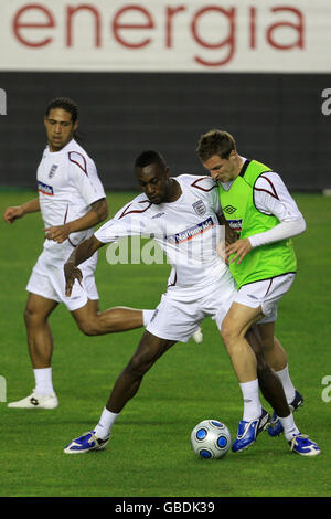 Football - match amical - Espagne / France - Angleterre Formation - Estadio Ramon Sanchez Pizjuan Banque D'Images