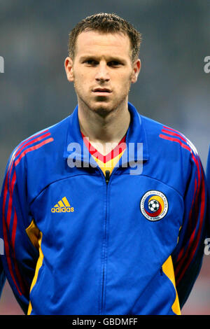 Football - International friendly - Ecosse / Roumanie. Florin Cernat, Roumanie Banque D'Images