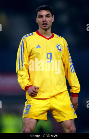 Football - International friendly - Ecosse / Roumanie. Ioan Ganea, Roumanie Banque D'Images