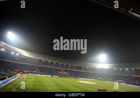 Football - Eredivisie néerlandaise - Feyenoord v Sparta Rotterdam - de Kuip Stadion.Vue générale sur le stade Feijenoord, qui abrite le Feyenoord Rotterdam Banque D'Images