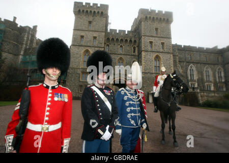 Le Château de Windsor Royal Tattoo Banque D'Images