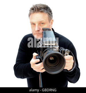 Le photographe de renom Rankin présente son dernier projet Rankin Live ! À la brasserie Old Truman sur Brick Lane, Londres. Banque D'Images