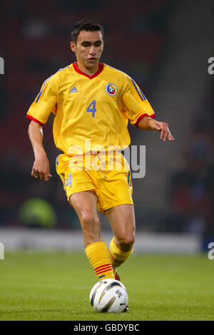 Football - International friendly - Ecosse / Roumanie. Adrian Iencsi, Roumanie Banque D'Images