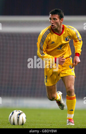 Football - International friendly - Ecosse / Roumanie. Razvan Rat, Roumanie Banque D'Images