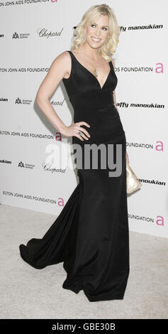 Natasha Bedingfield arrive pour la 17e édition annuelle de la Sir Elton John AIDS Foundation Oscar Party qui s'est tenue au Pacific Design Center à West Hollywood, Californie, États-Unis. Banque D'Images