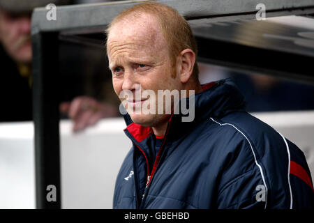 Soccer - Conférence nationale - Chester City / Scarborough. Mark Wright, directeur de Chester City Banque D'Images