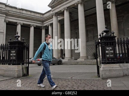 Bank of Ireland tiger-kidnapping Banque D'Images