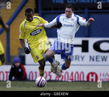 La Ligue de football Coca-Cola - Deux - Bury v Dagenham et Redbridge - Domaine La Lane Banque D'Images