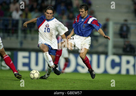 Qualification de la COUPE DU MONDE SOCCER Banque D'Images