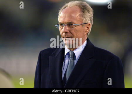 Football - International friendly - Suède / Angleterre. Sven Goran Eriksson, directeur de l'Angleterre Banque D'Images