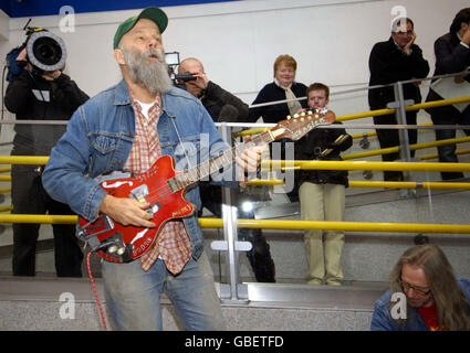 Seasick Steve - Arts de Londres Banque D'Images