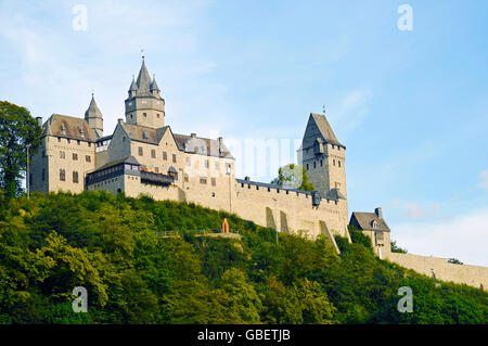 Château, musée, Altena, région du Sauerland, Rhénanie du Nord-Westphalie, Allemagne / Burg Altena Banque D'Images