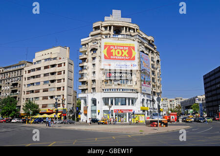 Centre Commercial, Piata Unirii, Bucarest, Roumanie Banque D'Images