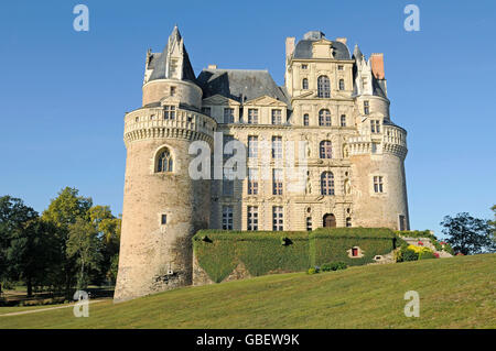 Château Brissac, Brissac-Quince, Angers, Maine-et-Loire, Pays de la Loire, France / Château Brissac Banque D'Images