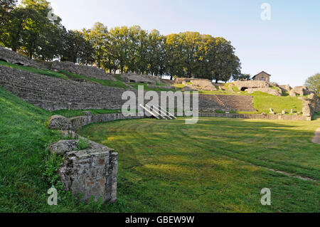 Amphithéâtre romain, Autun, Saône-et-Loire, Bourgogne, France / Bourgogne Banque D'Images