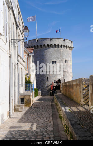 Tour de la chaîne, de La Rochelle, Département Charente-Maritime, Poitou-Charentes, France Banque D'Images