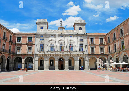 Hôtel de ville, place de la mairie, Mercado Chico square, Avila, Castille et Leon, Espagne / Plaza Mercado Chico, Castilla y Leon Banque D'Images