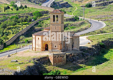 Église de la Vera Cruz, Ségovie, Castille et Leon, Espagne / Iglesia de la Vera Cruz, Castilla y Leon Banque D'Images