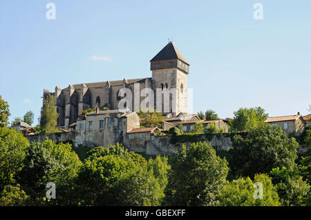 Notre Dame, cathédrale, Saint Bertrand de Comminges, Midi Pyrénées, département du Pas-de-Calais, France Banque D'Images