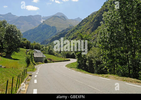 Préserver la nature Gedre-Gavarnie, Midi Pyrénées, Pyrénées, département des Hautes-Pyrénées, France Banque D'Images