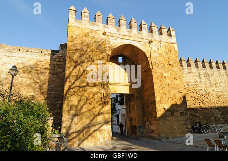 Puerta de Almodóvar, porte de ville mauresque, Cordoue, province de Cordoue, Andalousie, Espagne, Europe Banque D'Images