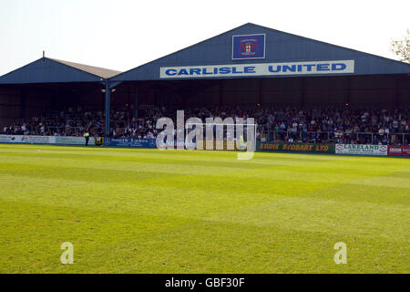 Football - Nationwide League Division 3 - Carlisle United / Cheltenham Town.Vue générale sur Brunton Park, qui abrite Carlisle United Banque D'Images