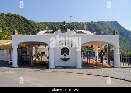 Giardini Poseidon, station thermale, Forio, île de Ischia, dans le golfe de Naples, Campanie, Italie Banque D'Images