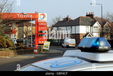 Deux adolescents poignardés à mort à Londres Banque D'Images