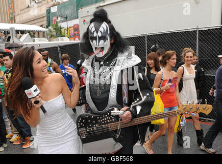 Myleene Klass sighting - Los Angeles Banque D'Images