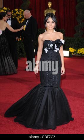Vanessa Hudgens arrive pour les 81e Academy Awards au Kodak Theatre de Los Angeles. Banque D'Images