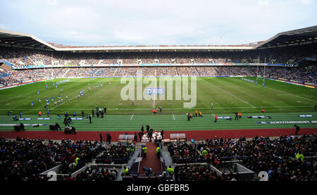 Rugby Union - RBS 6 Nations Championship 2009 - France v Italie - Murrayfield Banque D'Images